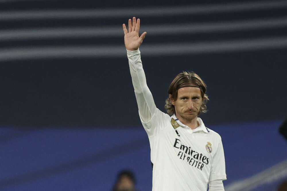 Luka Modric, jugador del Real Madrid