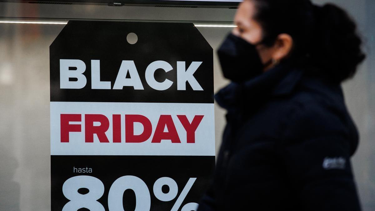 Cartel publicitario de Black Friday. EFE BBVA MyInvestor