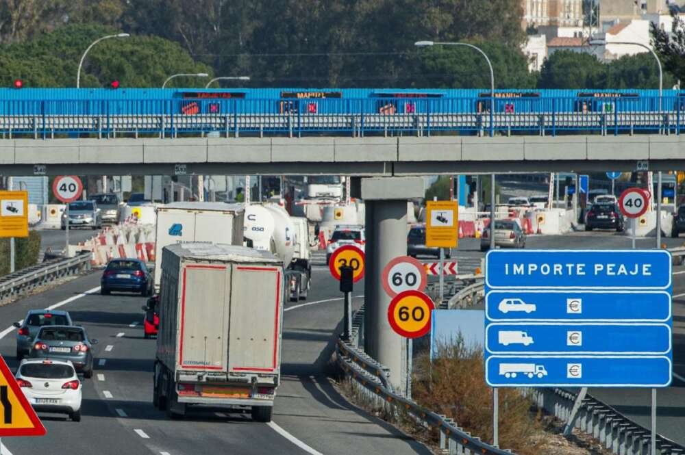 Una autopista. Foto: EFE.