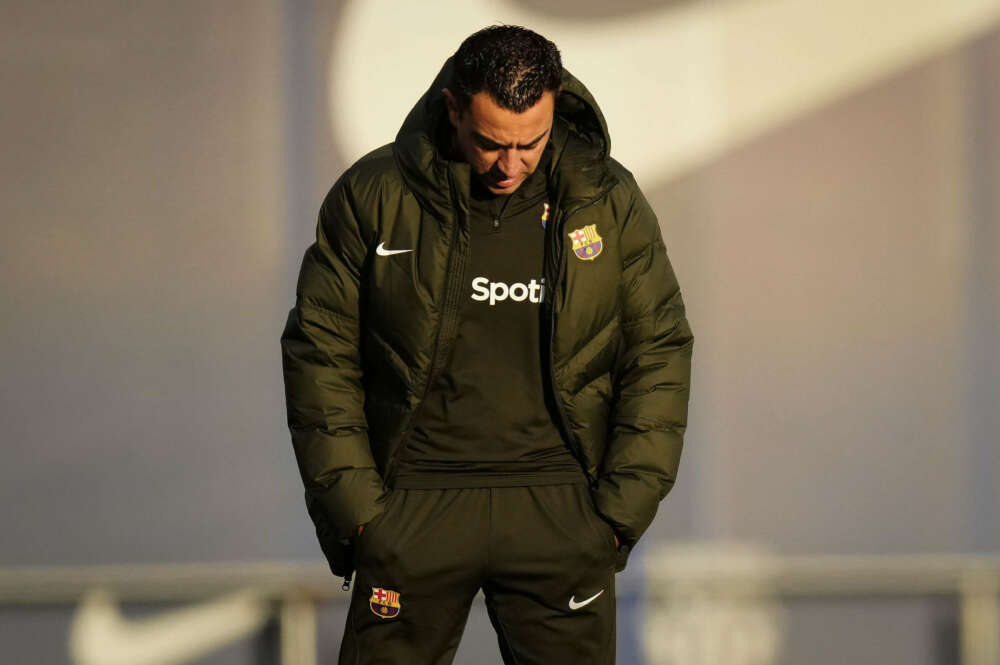 Xavi Hernández, entrenador del Barça