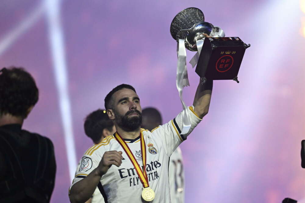 Dani Carvajal, futbolista del Real Madrid