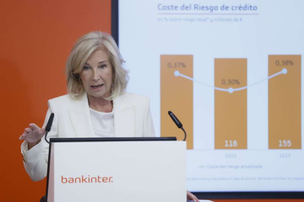 María Dolores Dancausa, CEO de Bankinter. EFE