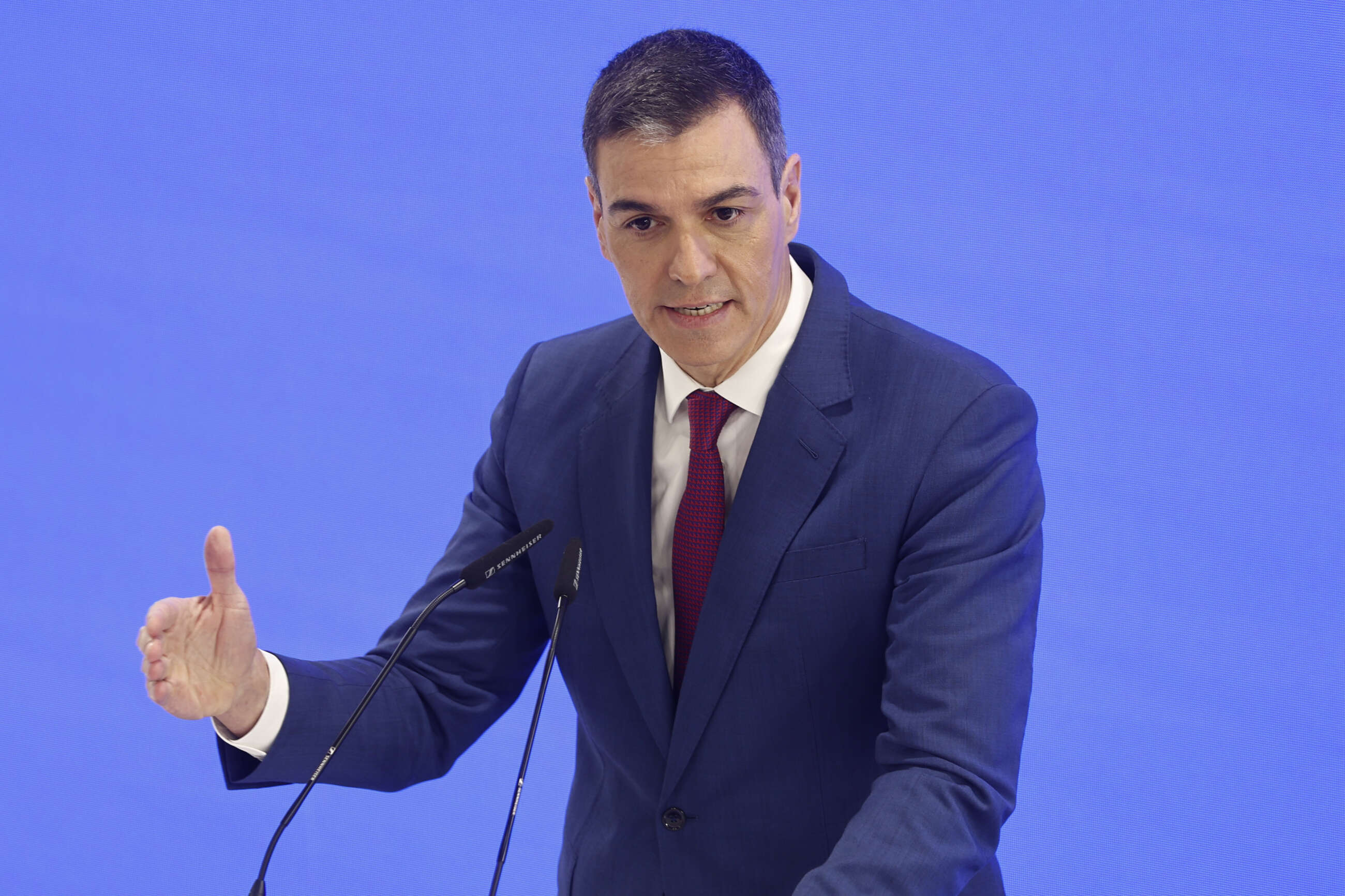 El presidente del gobierno, Pedro Sánchez. EFE/Rodrigo Jiménez / POOL