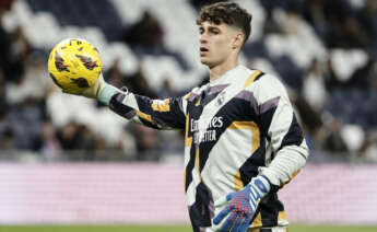 Kepa Arrizabalaga, portero del Real Madrid