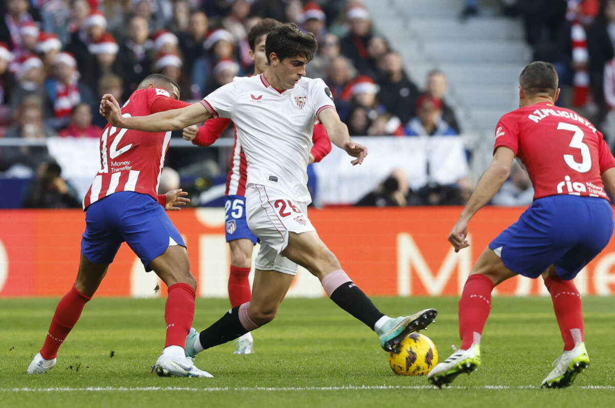 Juanlu Sánchez, futbolista del Sevilla