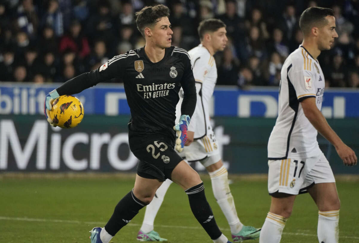 Kepa Arrizabalaga, portero del Real Madrid