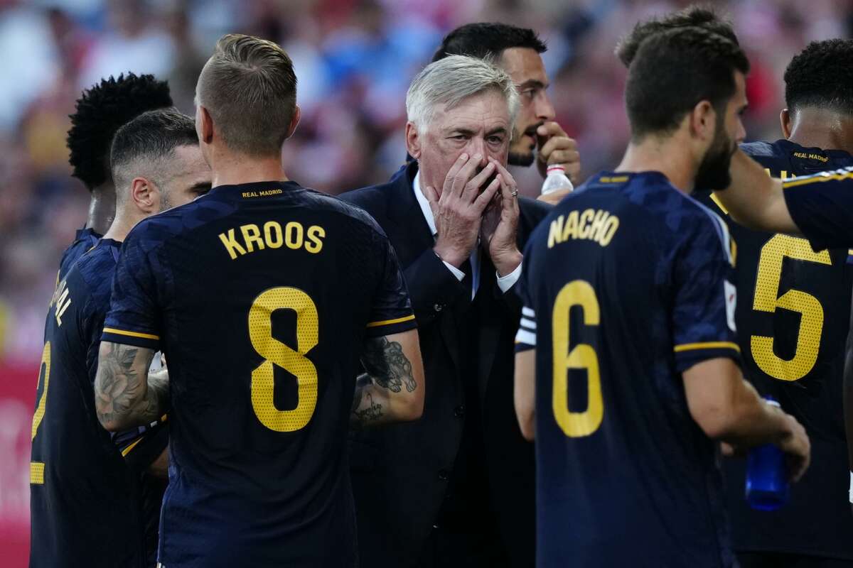 Carlo Ancelotti, entrenador del Real Madrid