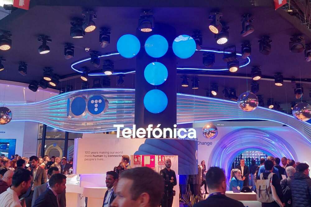 Stand de Telefónica en el MWC24 | Foto de Servimedia