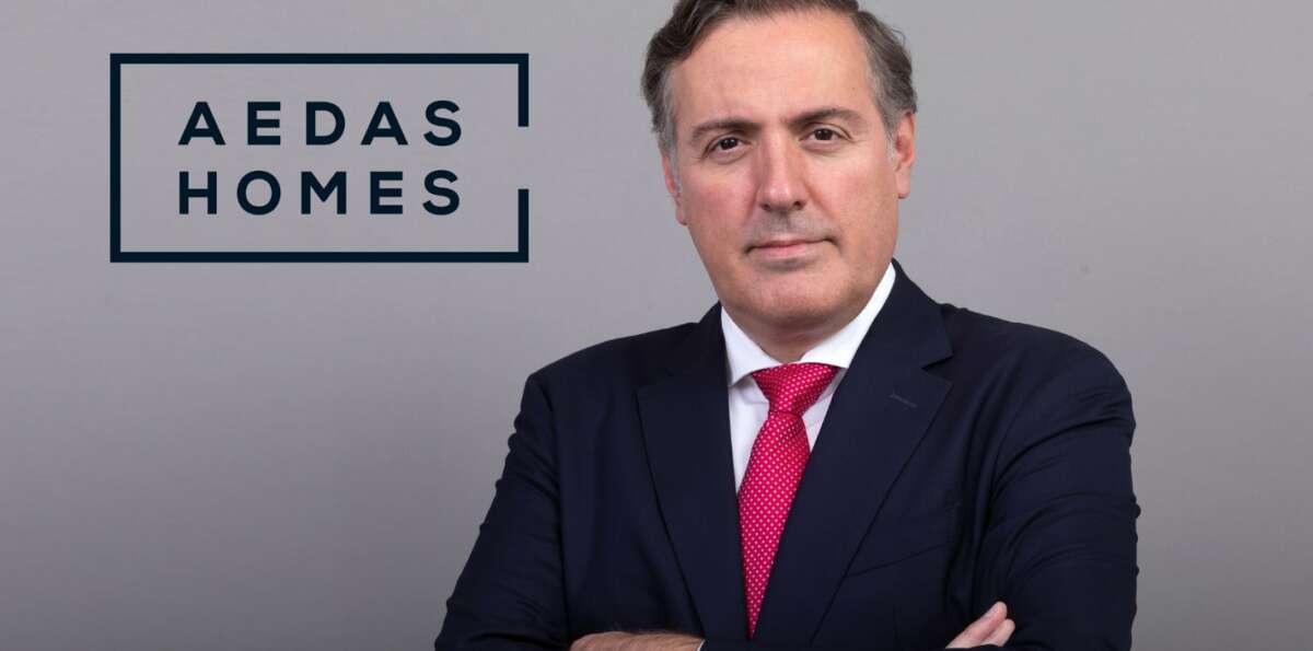 David Martínez, CEO de AEDAS Homes. Foto: Aedas Homes.