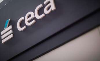 Logo de CECA, patronal de Caixabank, Unicaja o Abanca. CECA