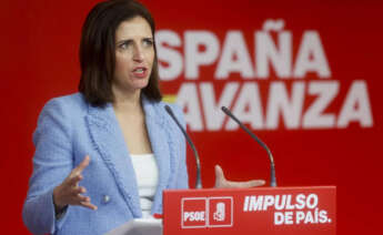 La portavoz federal del PSOE, Esther Peña. Foto: EFE.
