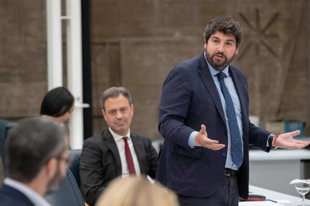 El presidente de la Región de Murcia, Fernando López Miras. Foto: EFE.