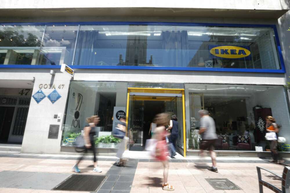 MADRID, 10/07/2018.- Nueva tienda urbana Ikea en la madrileña calle de Goya. EFE/Javier Lizón