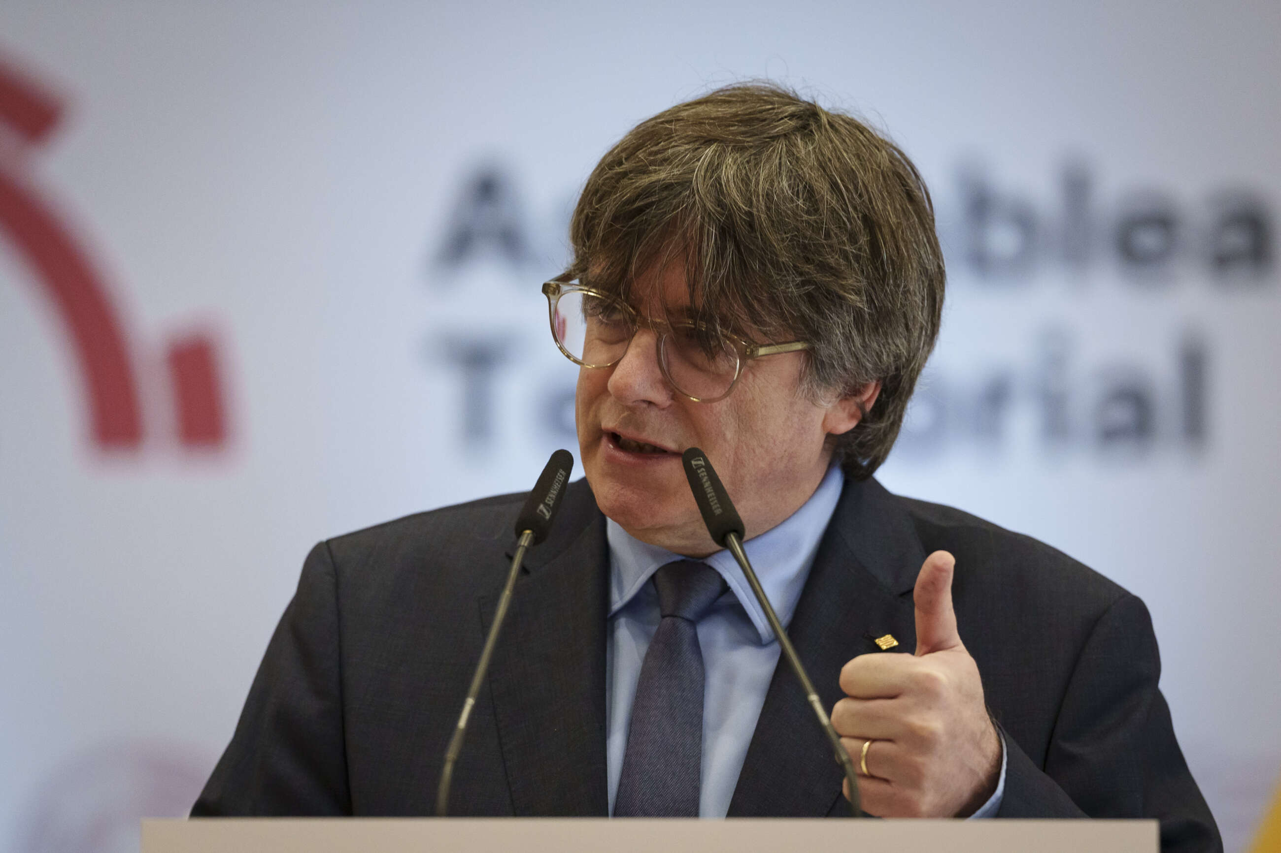 El expresident de la Generalitat Carles Puigdemont.- EFE/David Borrat