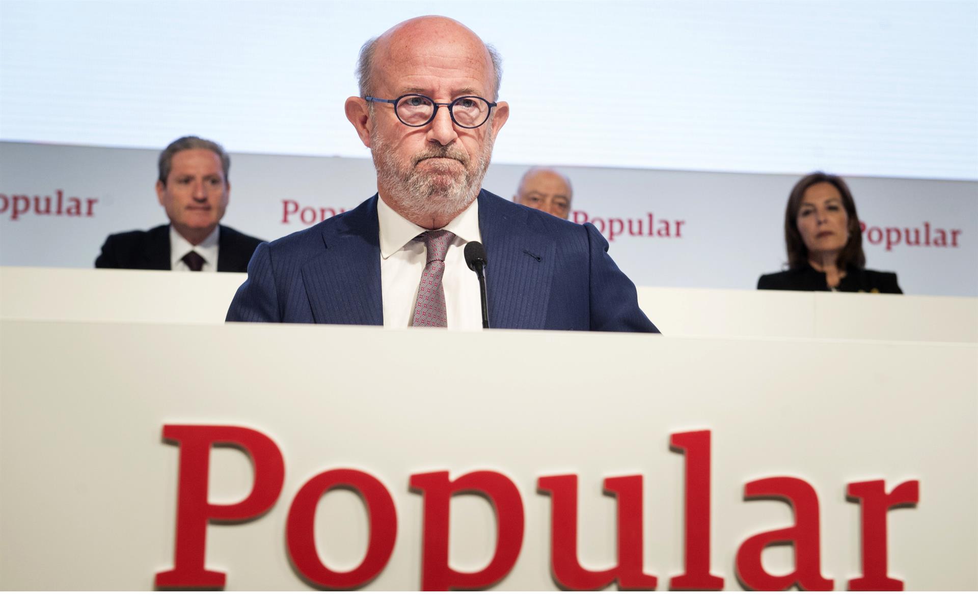 Emilio Saracho, expresidente de Banco Popular. EFE