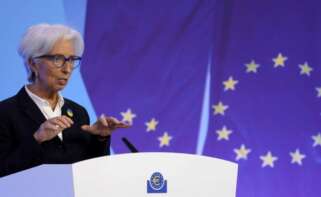 Christine Lagarde, presidenta del BCE. EFE