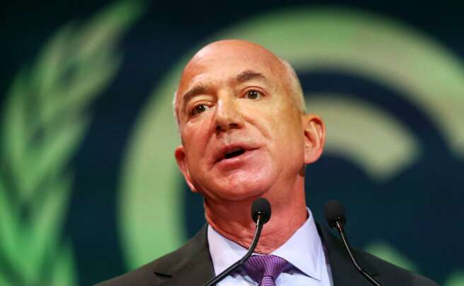 El fundador de Amazon Jeff Bezos. Foto: EFE/EPA/ROBERT PERRY