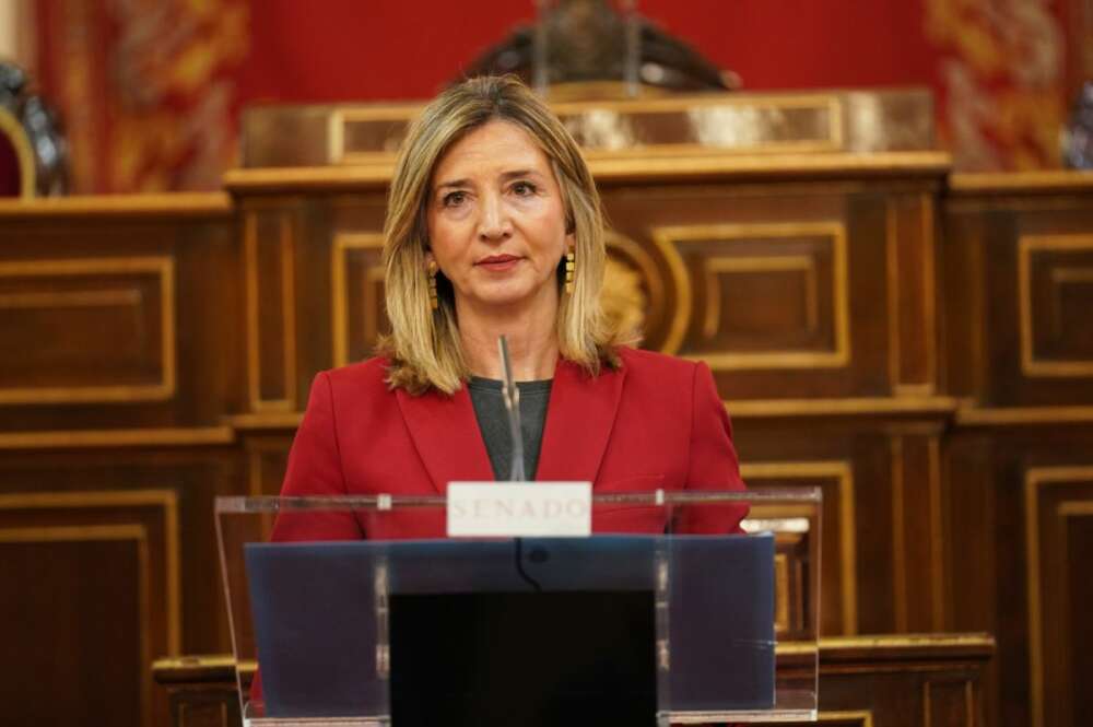 Alicia García, portavoz del PP en el Senado. Foto Servimedia