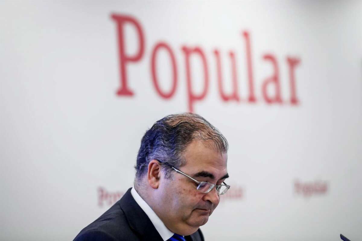 Ángel Ron, expresidente de Banco Popular. EFE