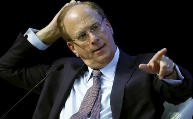 Larry Fink, CEO de BlackRock. EFE