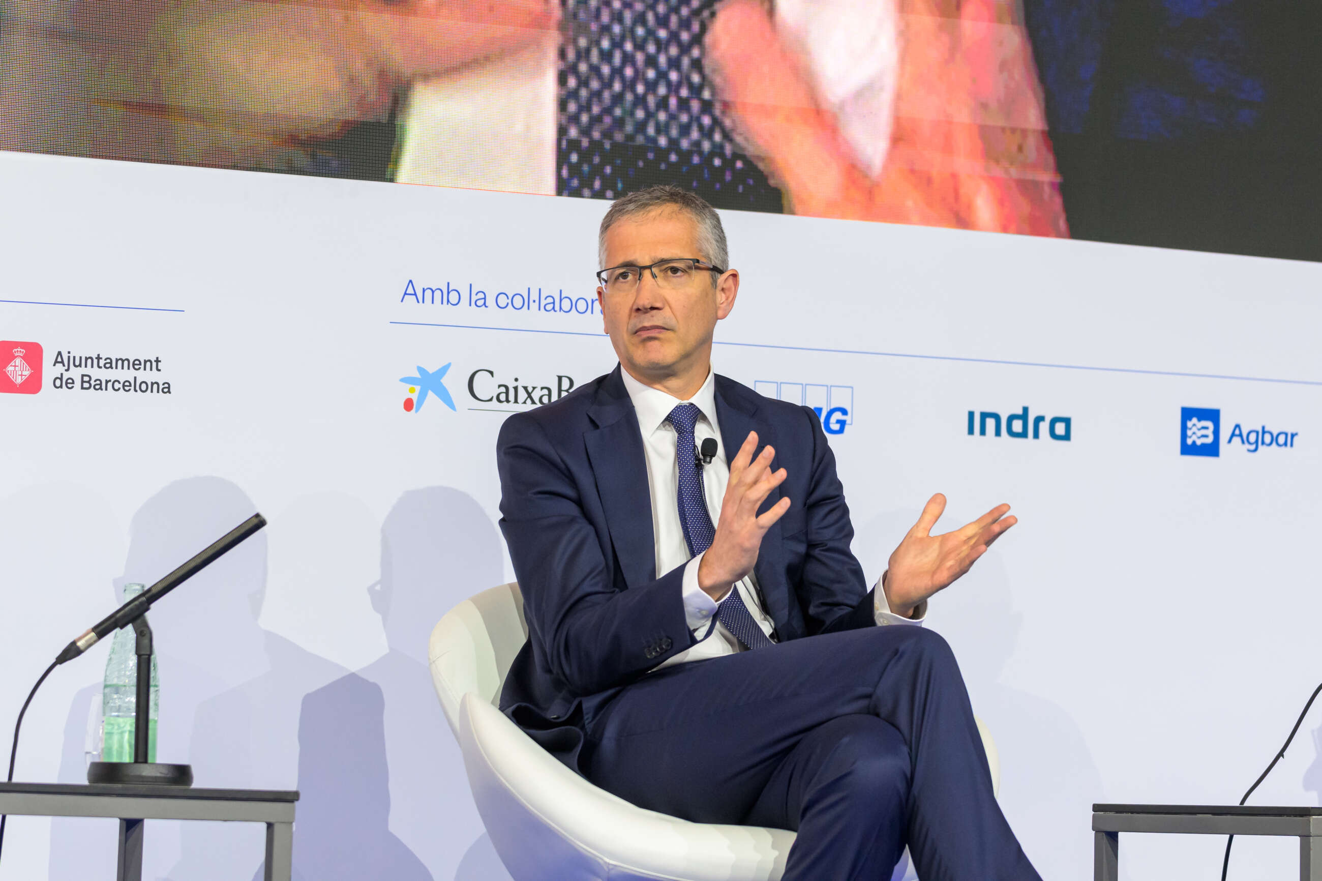 El Gobernador del Banco de España, Pablo Hernández De Cos. Foto: Cercle d'Economia.