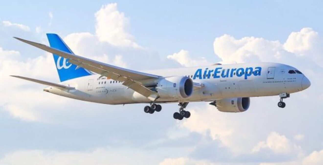 Uno de los aviones Boeing de Air Europa. Foto: Air Europa Cargo