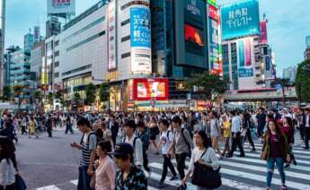 El cruce de Shibuya en Japón