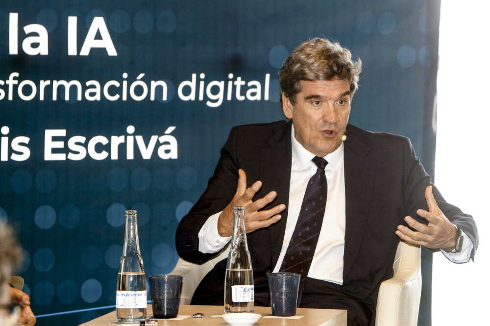 El ministro para la Transformación Digital y de la Función Pública, José Luis Escrivá.