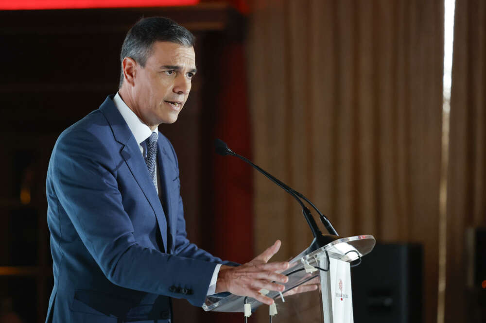 El presidente del Gobierno, Pedro Sánchez. Foto: EFE/ Chema Moya