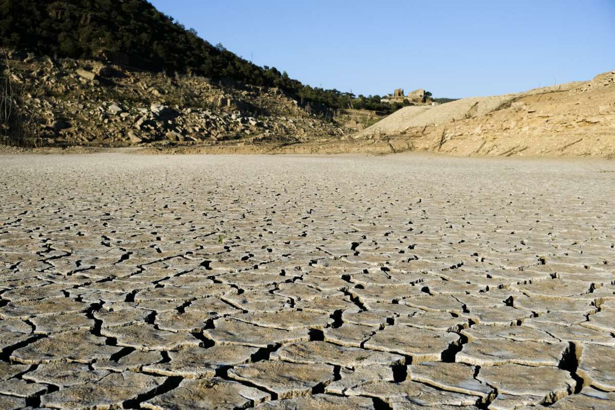 Sequía en Cataluña. trasvase. Foto: EFE.