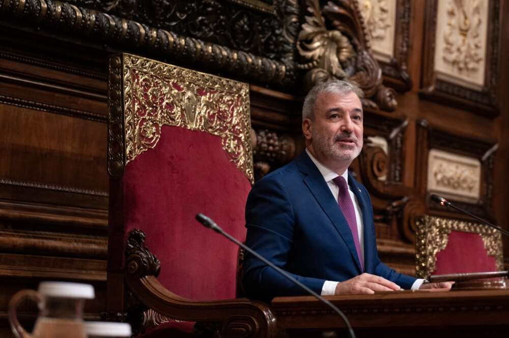 El alcalde de Barcelona, Jaume Collboni. Foto: David Zorrakino / Europa Press