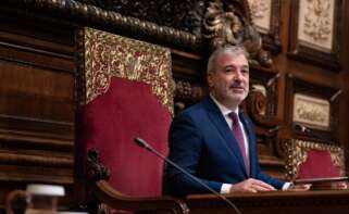 El alcalde de Barcelona, Jaume Collboni. Foto: David Zorrakino / Europa Press