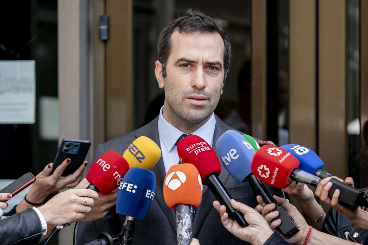 El ministro de Economía, Comercio y Empresa, Carlos Cuerpo. Foto: A. Pérez Meca/Europa Press