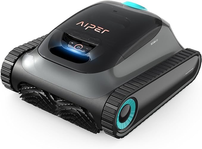 El robot limpiafondos eléctrico AIPER Scuba S1, disponible en Amazon.