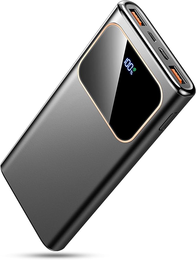 La batería externa de 10000 mAh de Coucur, disponible en Amazon.