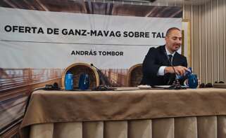 András Tombor, el miércoles en Madrid.