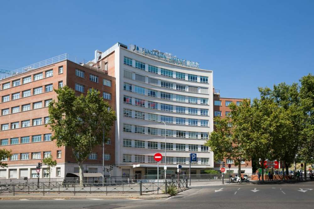 Hospital Universitario Fundación Jiménez Díaz. Foto: Servimedia.