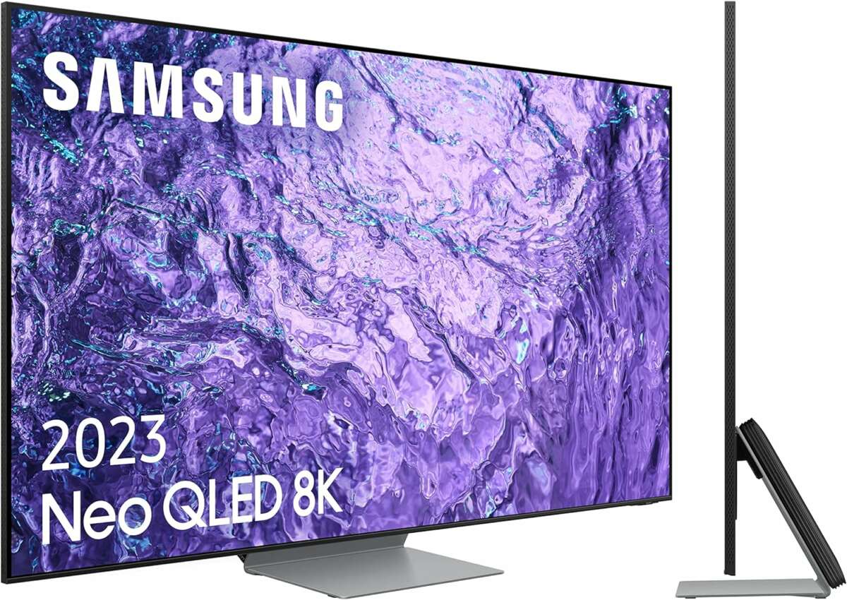 El televisor Samsung Neo QLED 8K, disponible en Amazon.