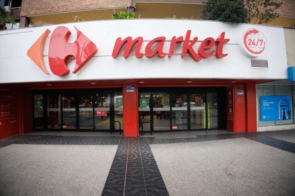 Fachada de un supermercado del Carrefour Market. Foto: Eduardo Parra / Europa Press