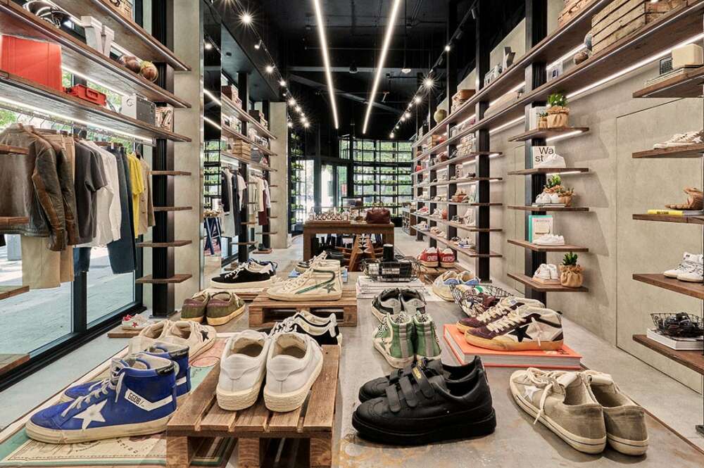 Tienda Golden Goose. Foto: Golden Goose.