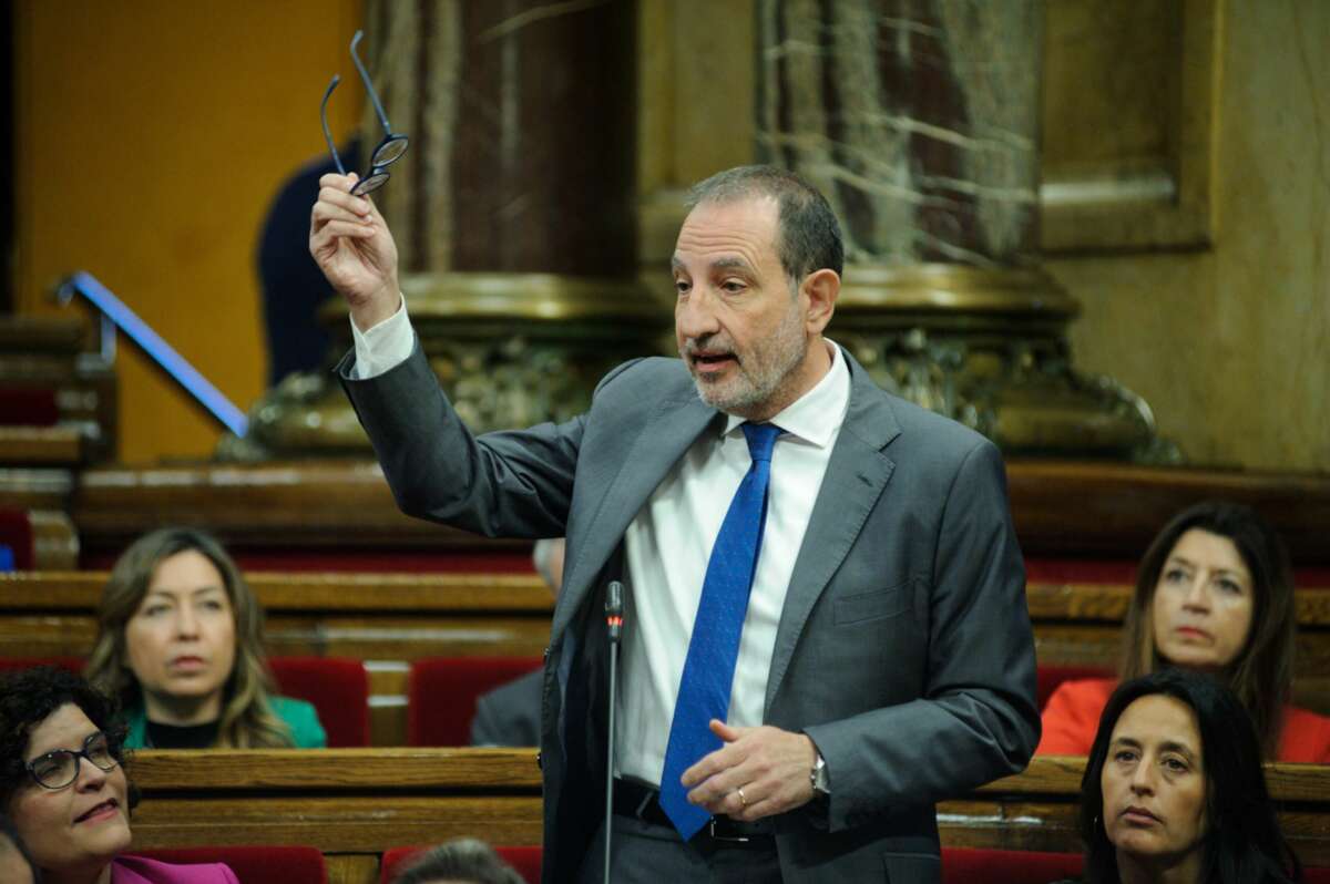 El secretario general de Units per Avançar y diputado del PSC en el Parlament, Ramón Espadaler. Foto:
Alberto Paredes / Europa Press