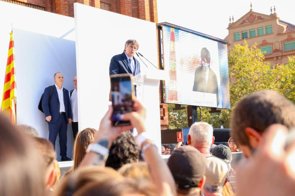 El expresidente de Catalunya, Carles Puigdemont. Foto: Junts.