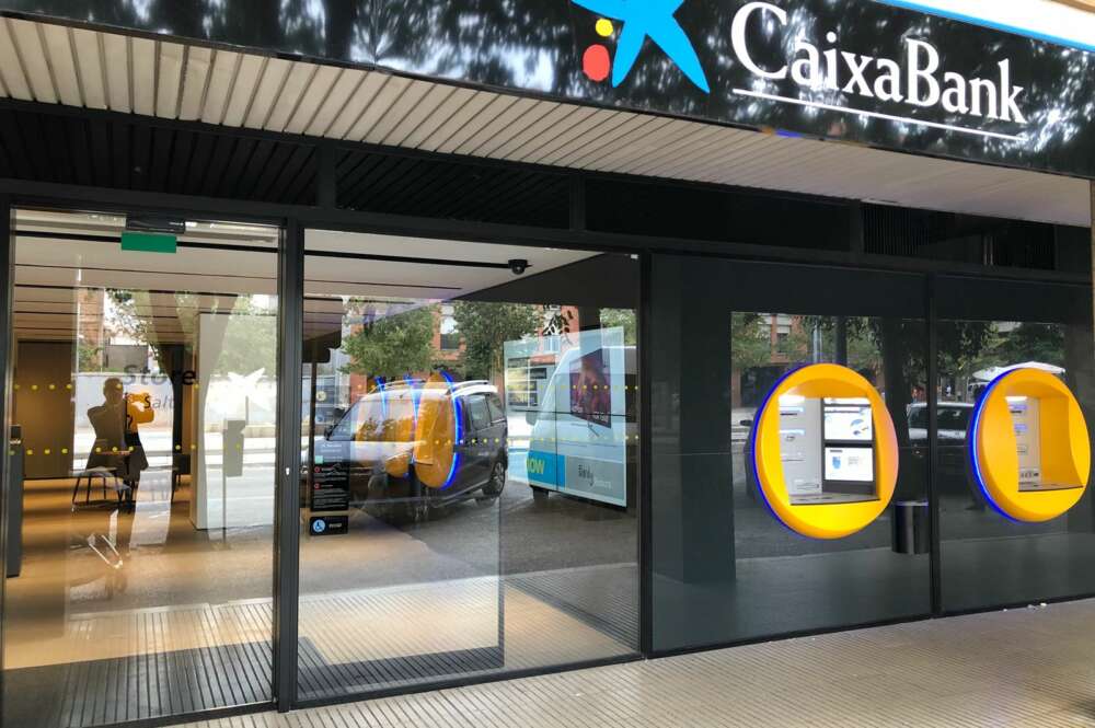 Oficina de Caixabank. Foto: Caixabank.