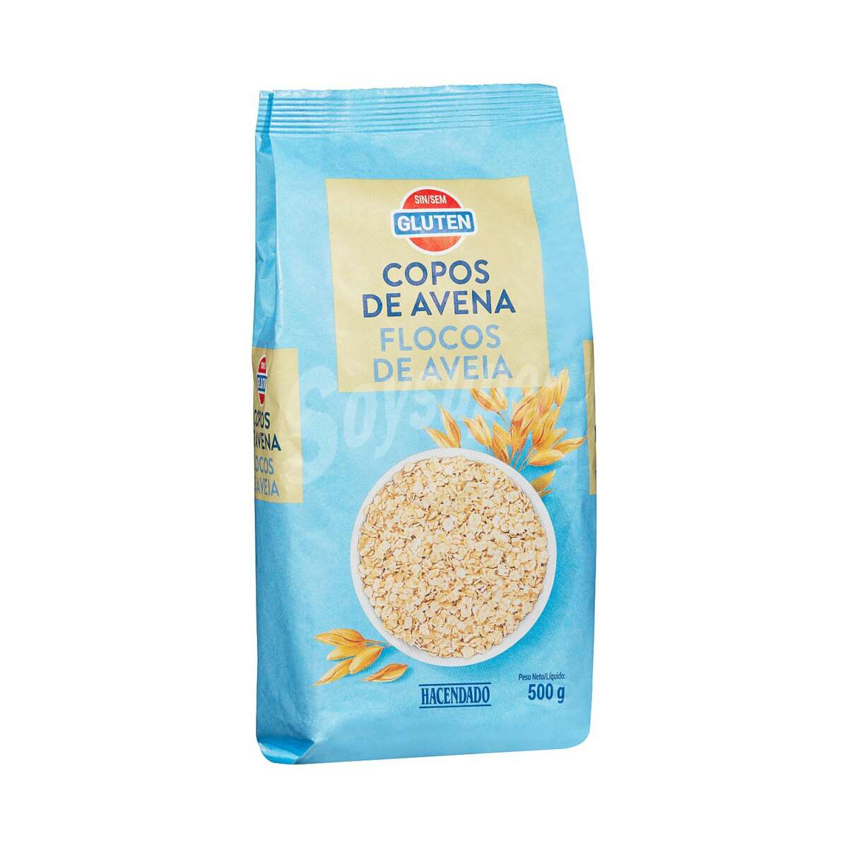 Los copos de avena sin gluten, disponibles en Mercadona.