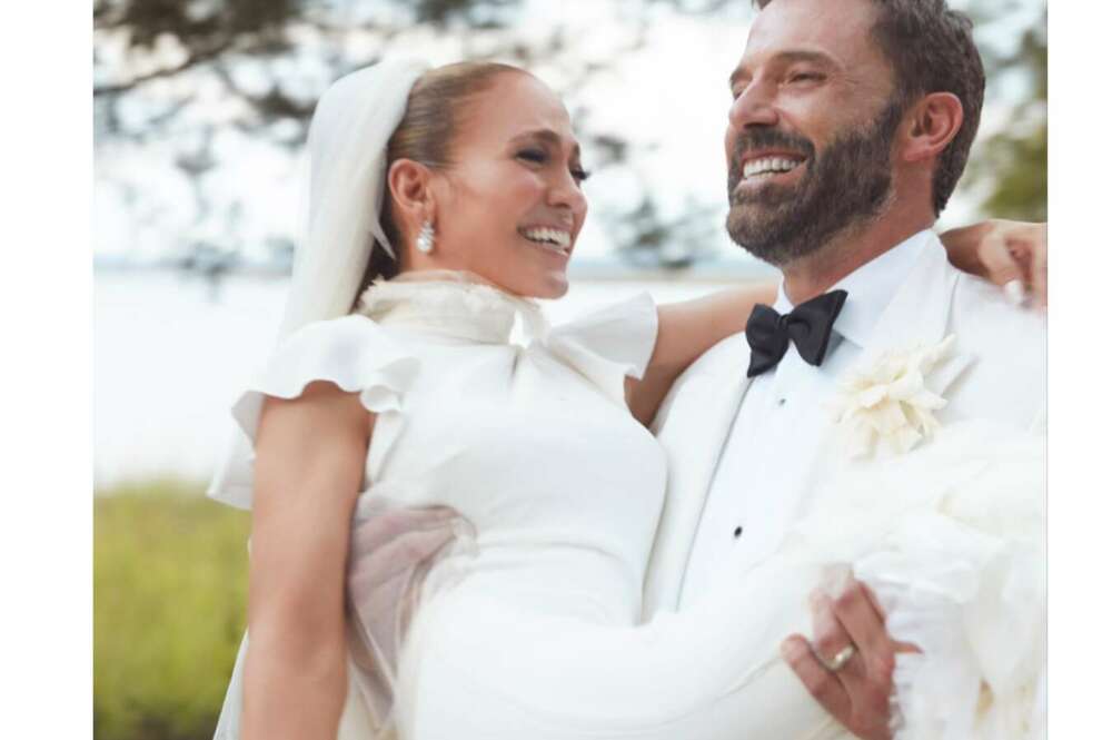 Jennifer López y Ben Affleck. Foto: X / @JLo