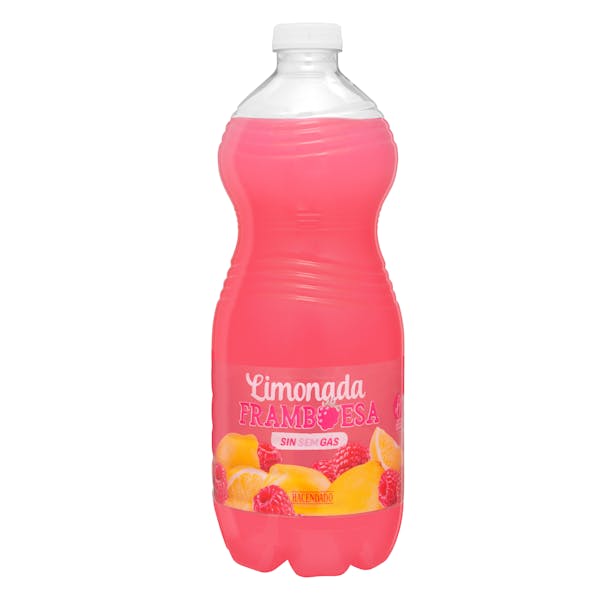 La limonada de frambuesa de Hacendado, disponible en Mercadona.