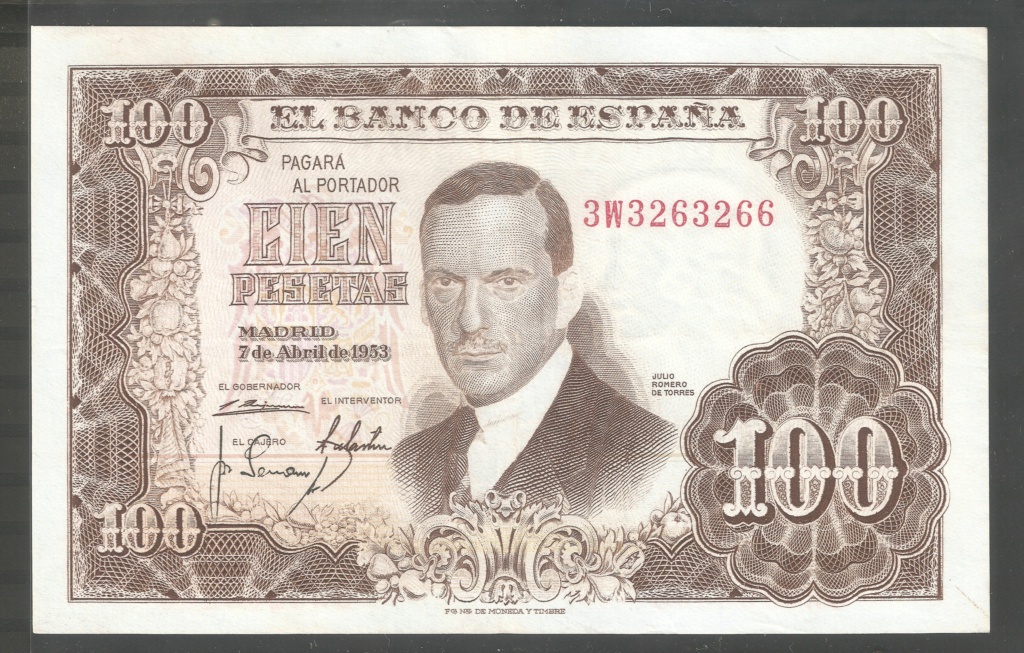 billetes / pesetas 