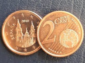 moneda 2 centimos