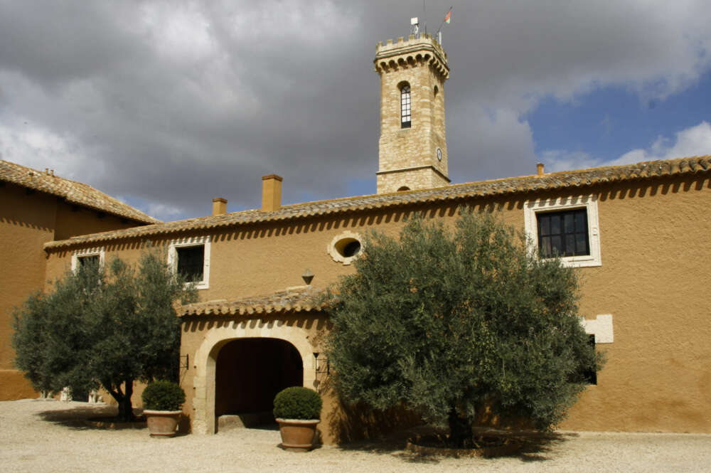 La finca Dehesa de Los Llanos, Albacete, propiedad de la familia Larios. Foto: Wikipedia