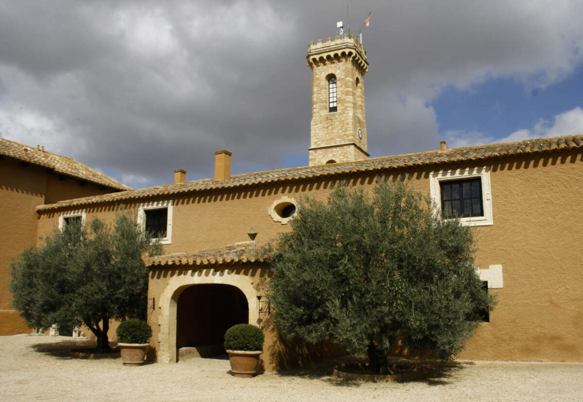 La finca Dehesa de Los Llanos, Albacete, propiedad de la familia Larios. Foto: Wikipedia